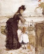 Berthe Morisot Balcony oil painting artist